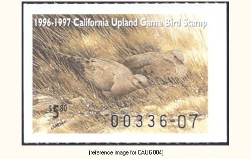 D2k california upland - california, bird