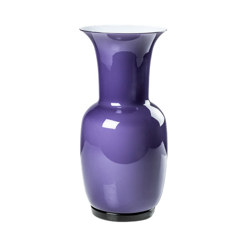 Venini vaso opalino indaco - venini,