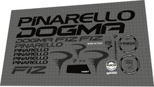 Set decalcomanie telaio PINARELLO Dogma (2022) F12