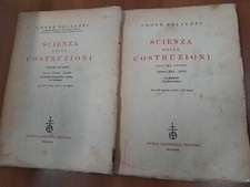 (ingegneria)Scienza delle costruzioni – Odone Belluzzi vol  terzo e quarto -1960