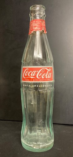 Coca cola bottiglia italiana - bottiglia,