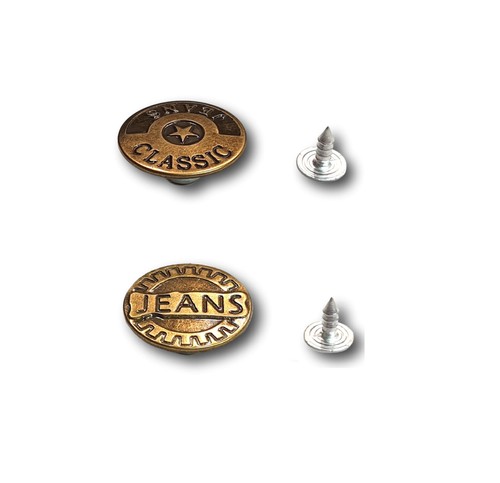 Bottoni jeans metallo - jeans, 20
