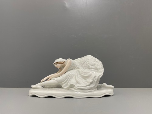 Statua rosenthal cigno morente - rosenthal,