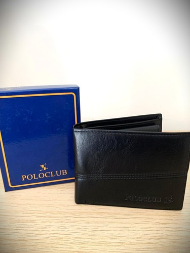 Portafoglio uomo polo - club, in