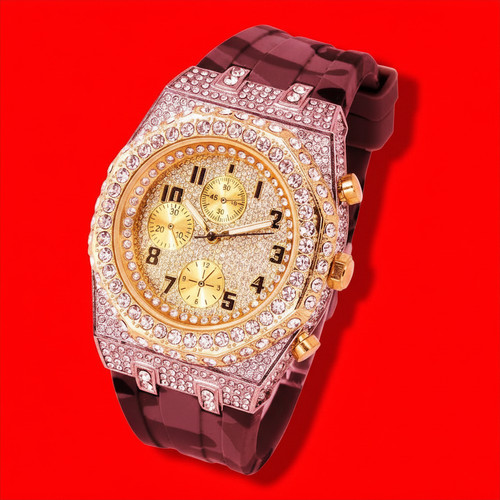 Orologio uomo bling hip - uomo,