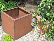 Fioriera in acciaio inox 30-50