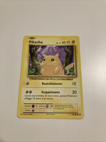 Pikachu prima edizione - pikachu,