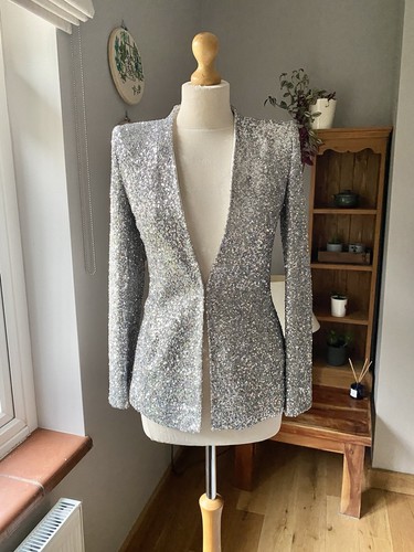 Blazer zara argento - zara,