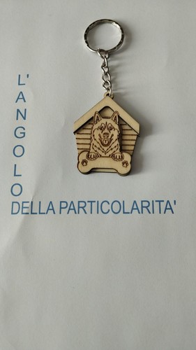 Portachiavi legno sagomato - portachiavi, in