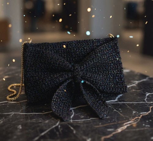 Pochette elegante borsa - pochette, lurex