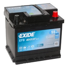 Batteria Exide EFB EL550 55Ah