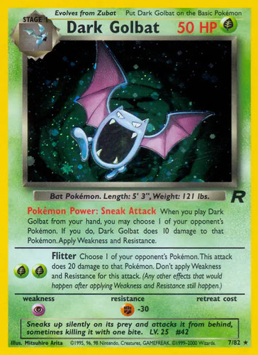 Dark golbat pokemon - dark,