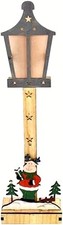 LAMPIONE LEGNO CON RENNA CON
