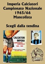 Imperia Calciatori 1965/66 da recupero Scegli dall'elenco Menu a tendina