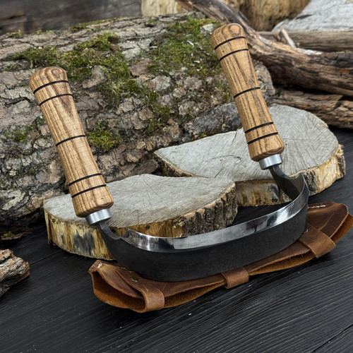 Coltello barba con fodero - coltello,