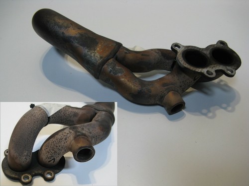 Tubo collettore scarico - collettore,