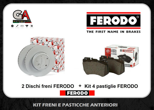 Kit dischi freno pastiglie - kit, e