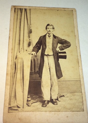 Antica foto cdv cappello - antica,