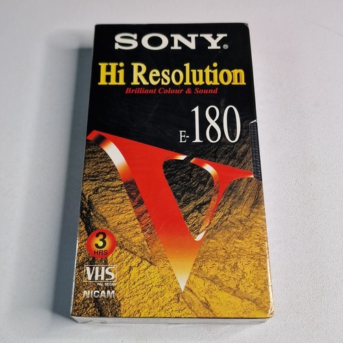 Videocassetta vhs sony vuota - videocassetta,