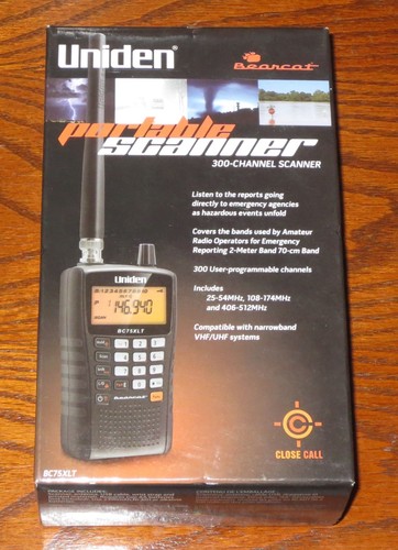 Scanner portatile uniden - scanner,