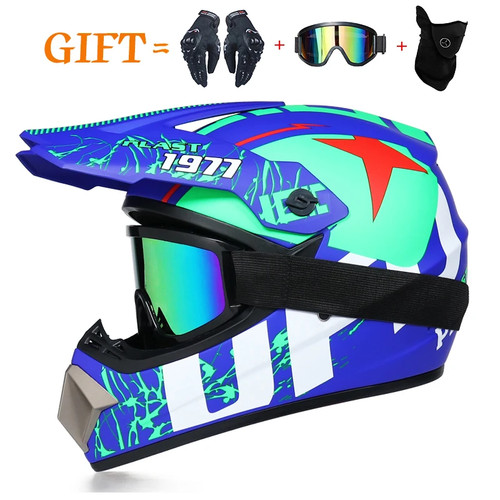 Casco motocross di - da,