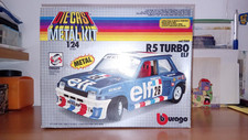 Burago 1:24, Metal Kit: "Renault R5 Turbo Elf". Con Scatola E Gadget! Cod.5160.