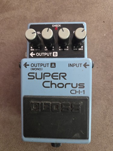 Boss super chorus pedale - ch-1,
