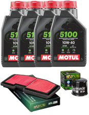 KIT/TAGLIANDO TRIUMPH 675 STREET TRIPLE 10 16 OLIO MOTUL 10W40 FILTRI OLIO ARIA