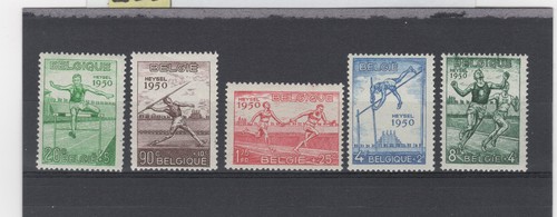 Belgio b480 484 1950 giochi - #b480-484,