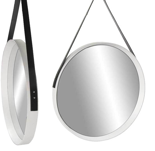 Specchio bianco con - bianco,