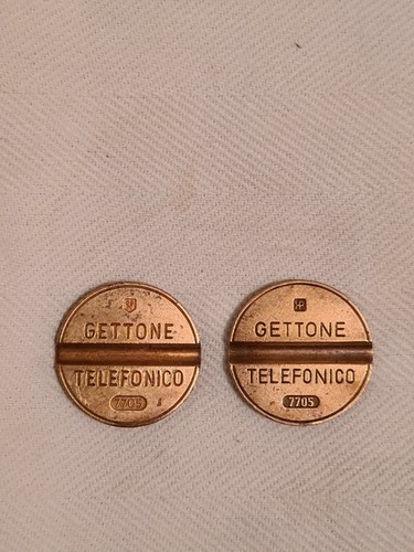 Gettone telefonico 7705 2 - gettone,