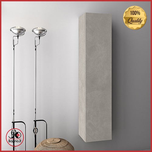 Mobile colonna bagno sospeso - mobile,