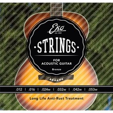 Eko acoustic guitar - set, 12-53