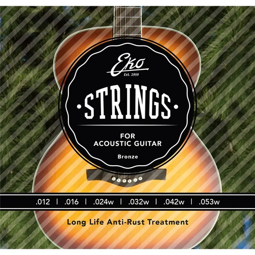 Eko acoustic guitar set 53 - guitar, 12-53