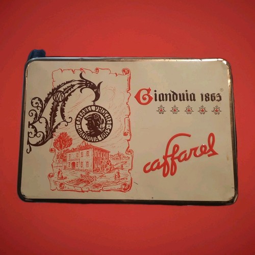 Scatola latta caffarel - di,