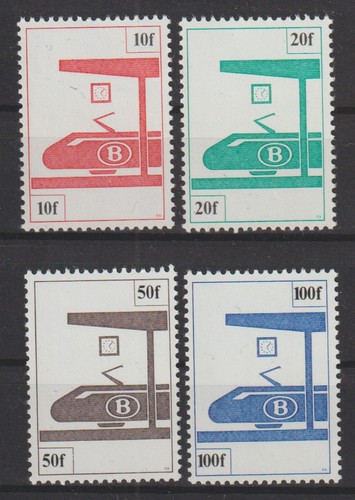 Belgio ferrovie 1982 - belgio,