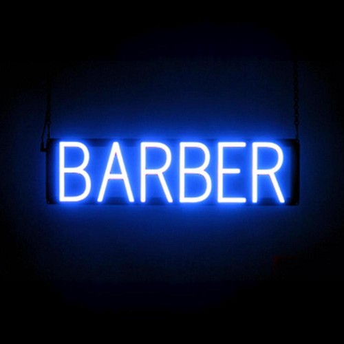 Insegna barbiere spellbrite - insegna,