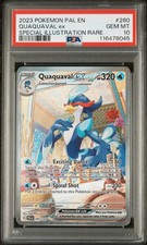 PSA 10 GEM MINT Quaquaval ex 260/193 Sv02: Paldea Evolved Holo