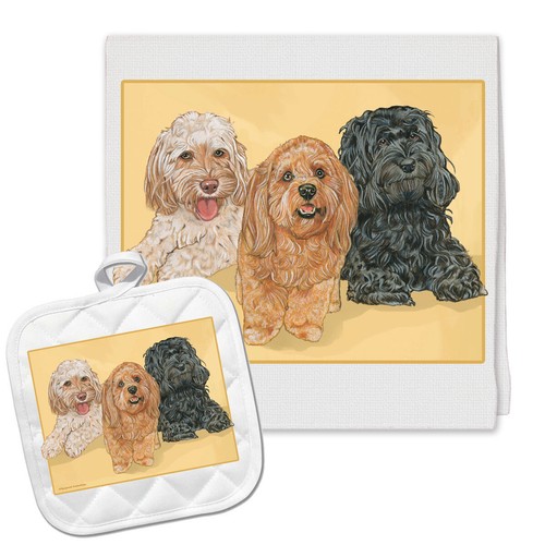 Set regalo porta strofinacci - , e