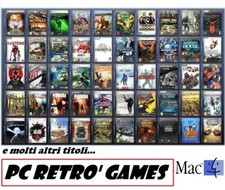GIOCHI PER PC e MAC RETRO' E NON GAMES SHOP - SCEGLI I TUOI GIOCHI PREFERITI 