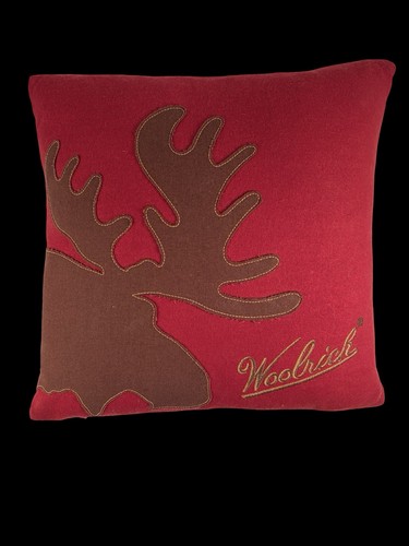 Woolrich cuscino rosso - rosso, feltro