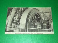 Cartolina Soc. Naz. delle Officine di Savigliano - Alternatore trifase 1200 HP.