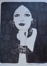 La Callas- illustrazione