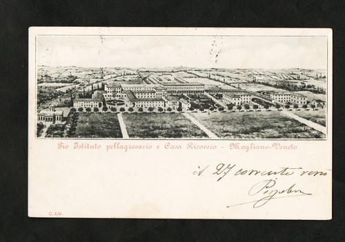 Cartolina mogliano veneto - cartolina,