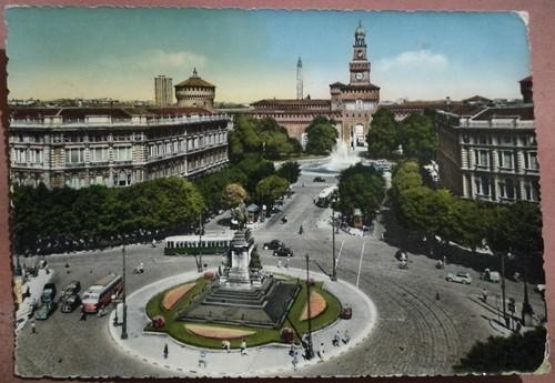 Milano largo cairoli 1957 - -,