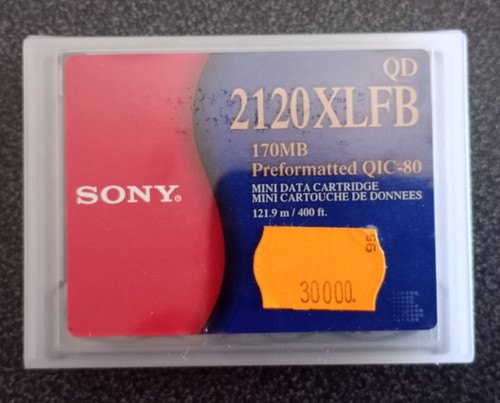 Mini data cartridge sony - cartridge, dc