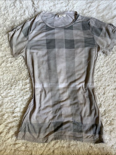 Top girocollo donna burberry - top,