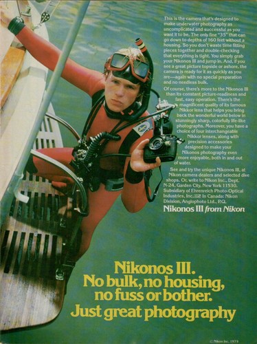 Nikonos iii nikon 1979 - nikon, senza