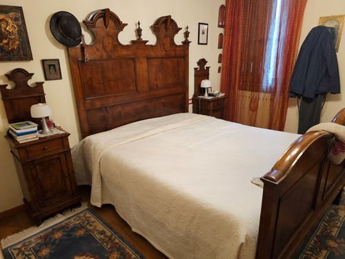 Letto matrimoniale antico - letto,