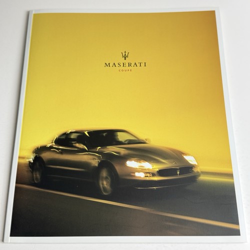 Maserati coupé 44p brochure - coupÉ,